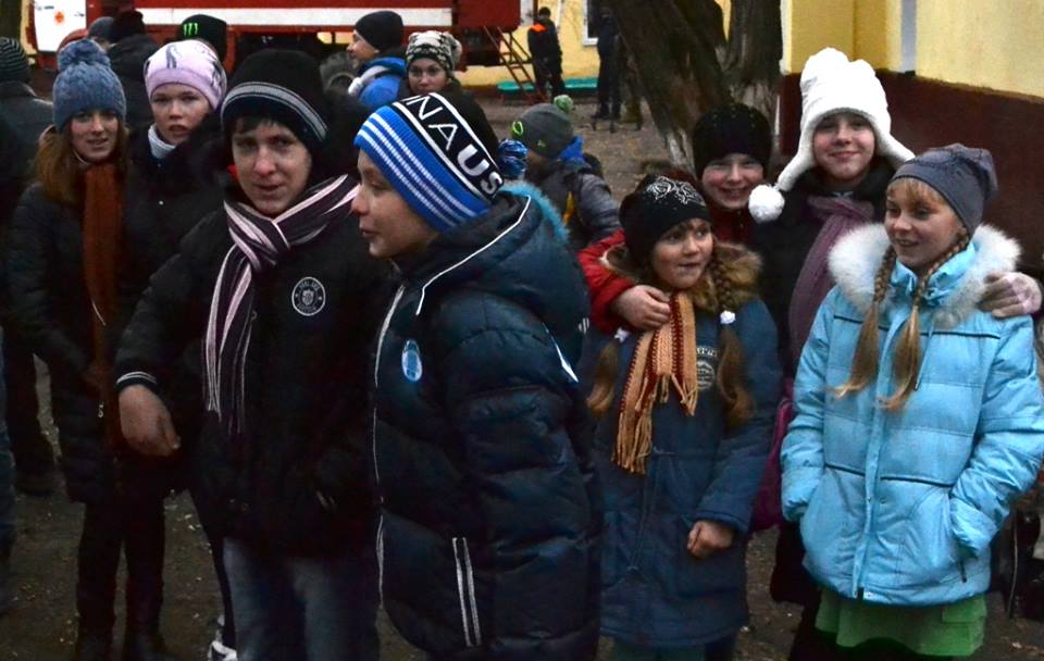 The reconnaissance men provided forwarding of the children from Luhansk oblast for recreation