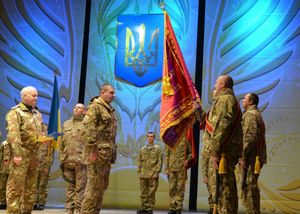 140 окремий центр спеціального призначення ЗС України отримав Бойовий Прапор