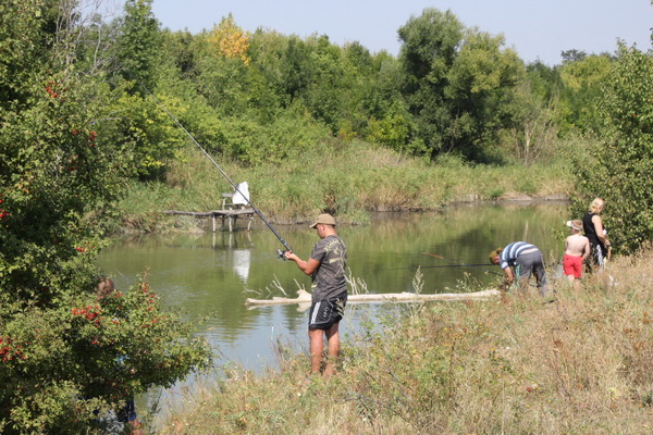 На Кіровоградщині влаштували риболовлю для “кіборгів”