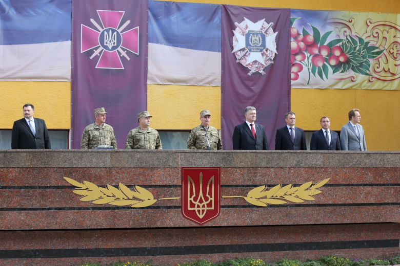 Глава держави присвоїв статус Національної Академії сухопутних військ імені гетьмана Петра Сагайдачного