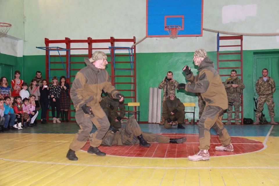 Розвідники 95 оаембр взяли участь у військово-патріотичному заході у Красному Лимані