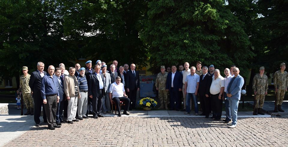 Festivities were held in Dnipro to mark the 25th anniversary of the first Ukrainian peacekeeping battalion