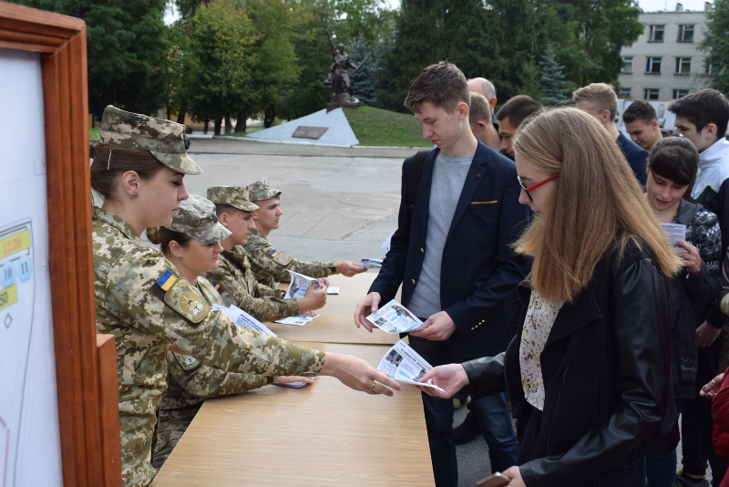 Open Doors Day is held in Zhytomyr Military Institute