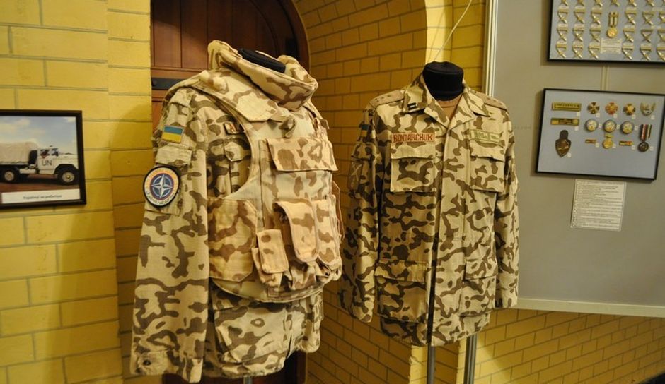 History of the Ukrainian peacekeepers is exhibited at a unique exhibition