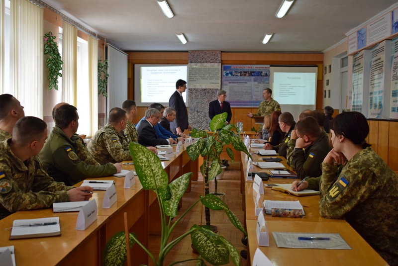 Representatives of the Military Academy of Technology Named after Yaroslav Dombrovskyi of the Republic of Poland Conducted Training Course for the Instructors from the Zhytomyr Military Institute