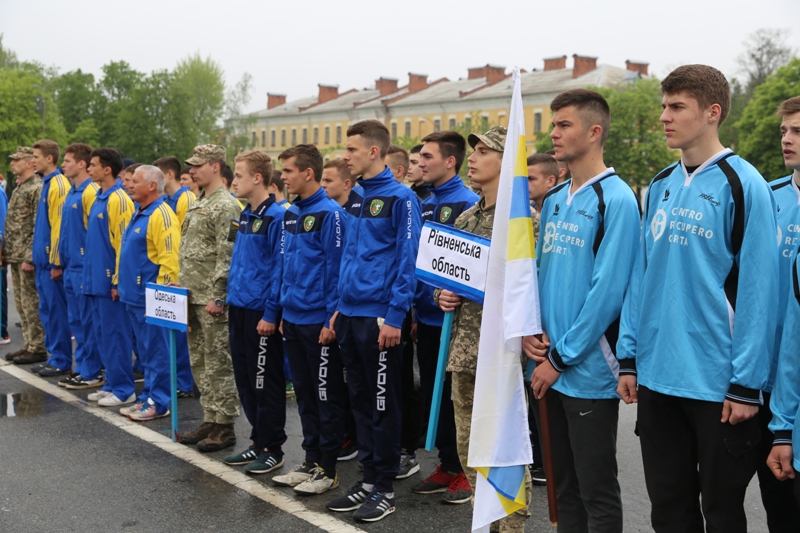 У Житомирському військовому інституті відкрито Всеукраїнську Спартакіаду серед допризовної молоді