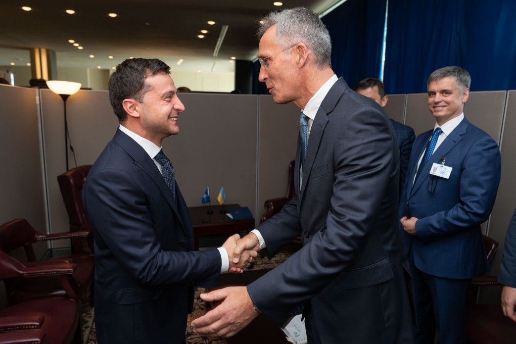 President of Ukraine Had a Meeting with NATO Secretary General