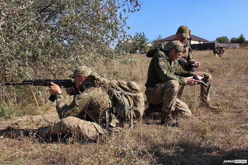 Special Forces Personnel from All over the Country Met in Matchup near Odesa