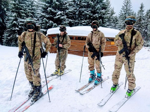 Ukrainian Service Personnel Made Successful Debut at the International Competitions “Military Ski Patrol 2020”