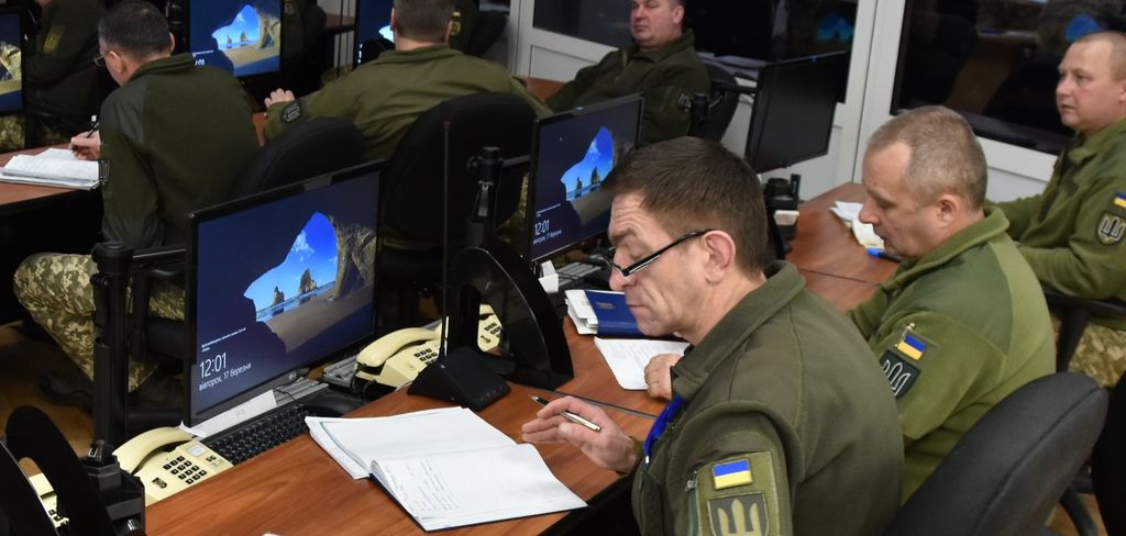 Офіцери-розвідники беруть участь у штабних тренуваннях структурних підрозділів Командування об’єднаних сил ЗС України