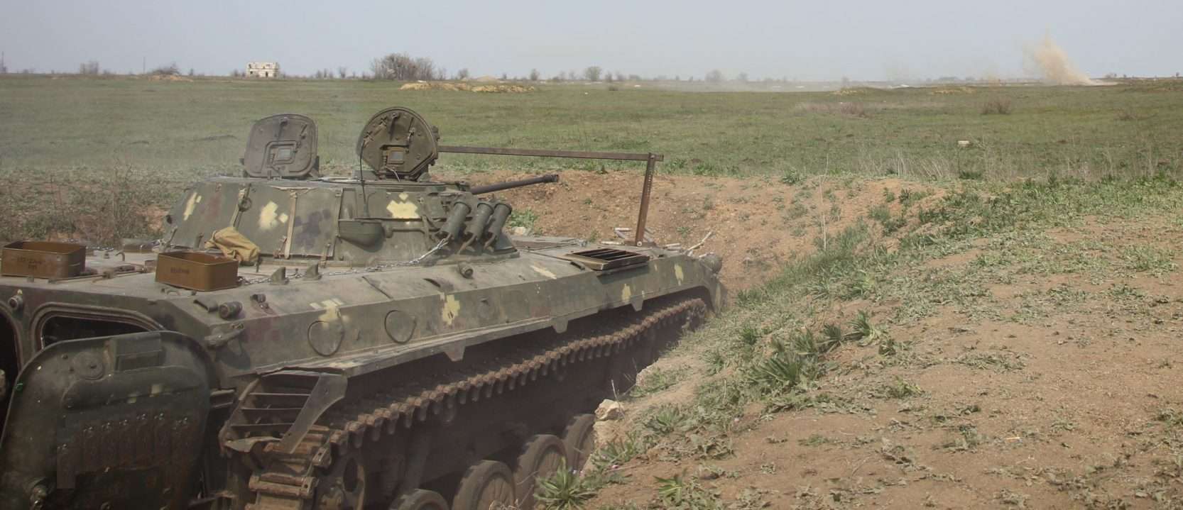 Future Reconnaissance Officers Destroyed Imaginary Adversary from BMP-2