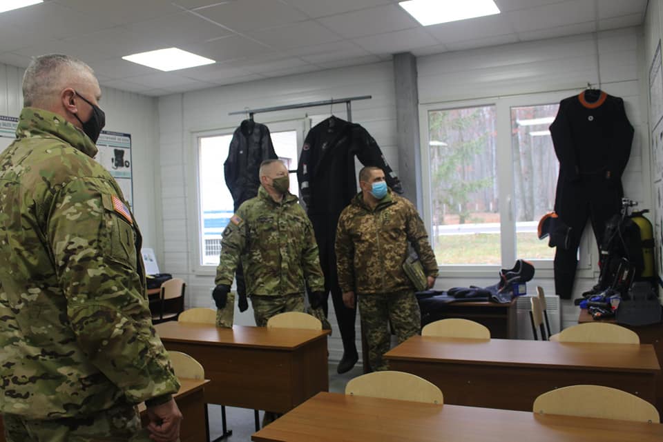 Навчальний центр розвідки ЗС України відвідала делегація ЗС США