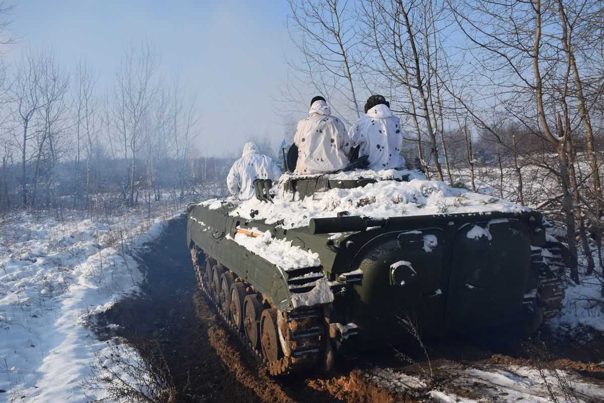 Reconnaissance Men of the 1st Severia Tank Brigade Are Taking Part in Battalion Tactical Training