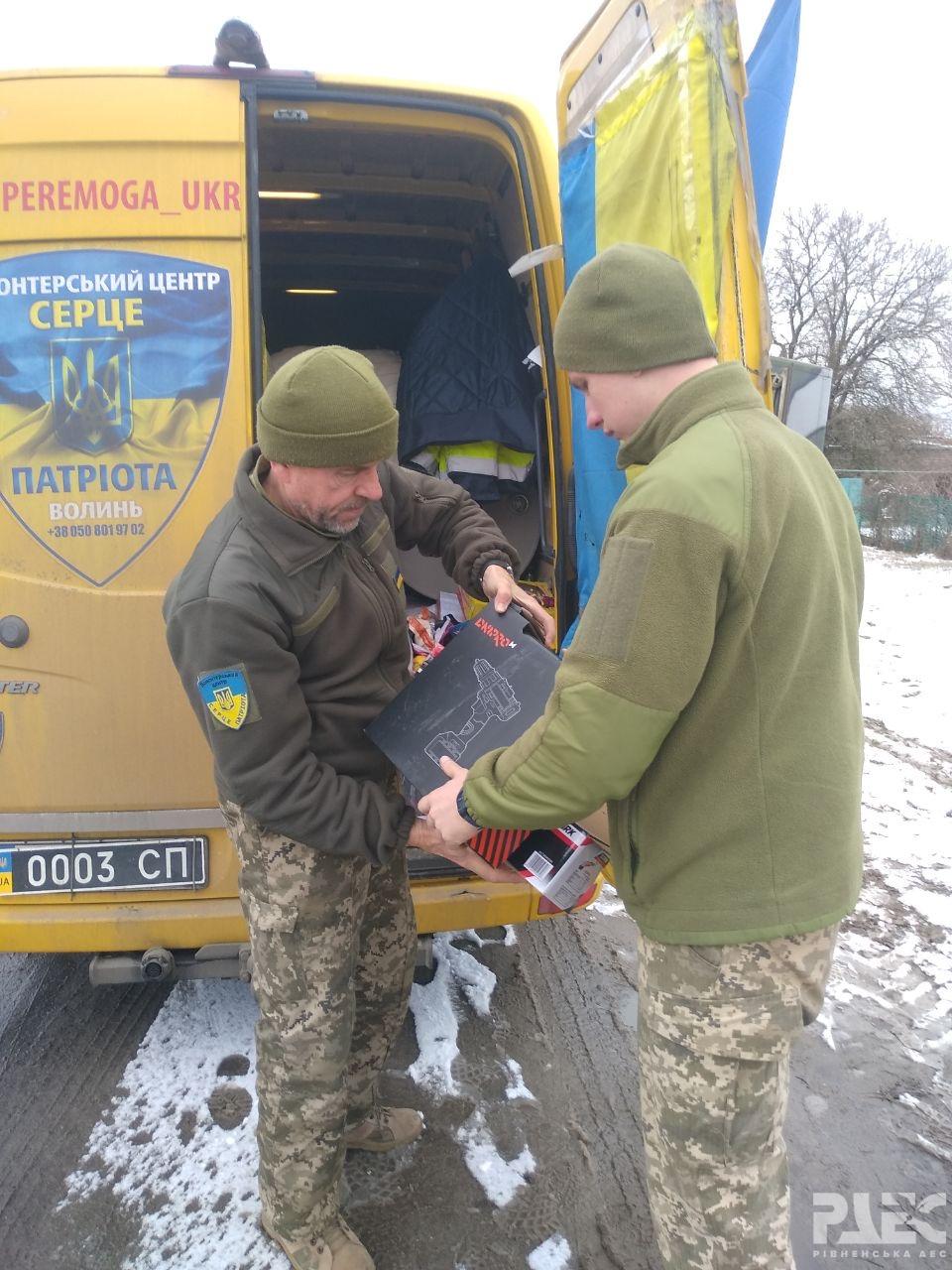 Employees of Rivne Nuclear Power Plant Gave Humanitarian Assistance to Servicemen of 130th Separate Reconnaissance Battalion Once Again