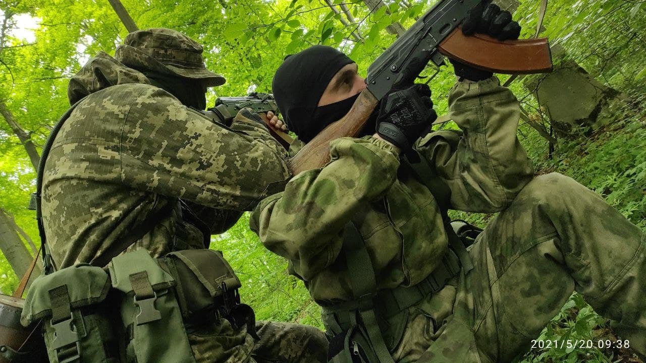 Servicemen of the 74th Separate Reconnaissance Batalion Sharpen their Action as a Part of Intelligence Body