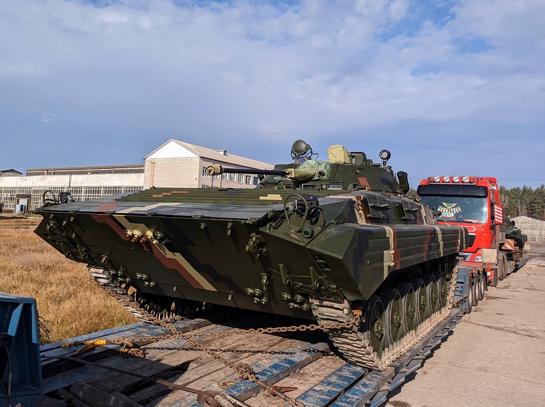 До ЗС України надійде партія бойових машин, що були відремонтовані та модернізовані на вітчизняних підприємствах