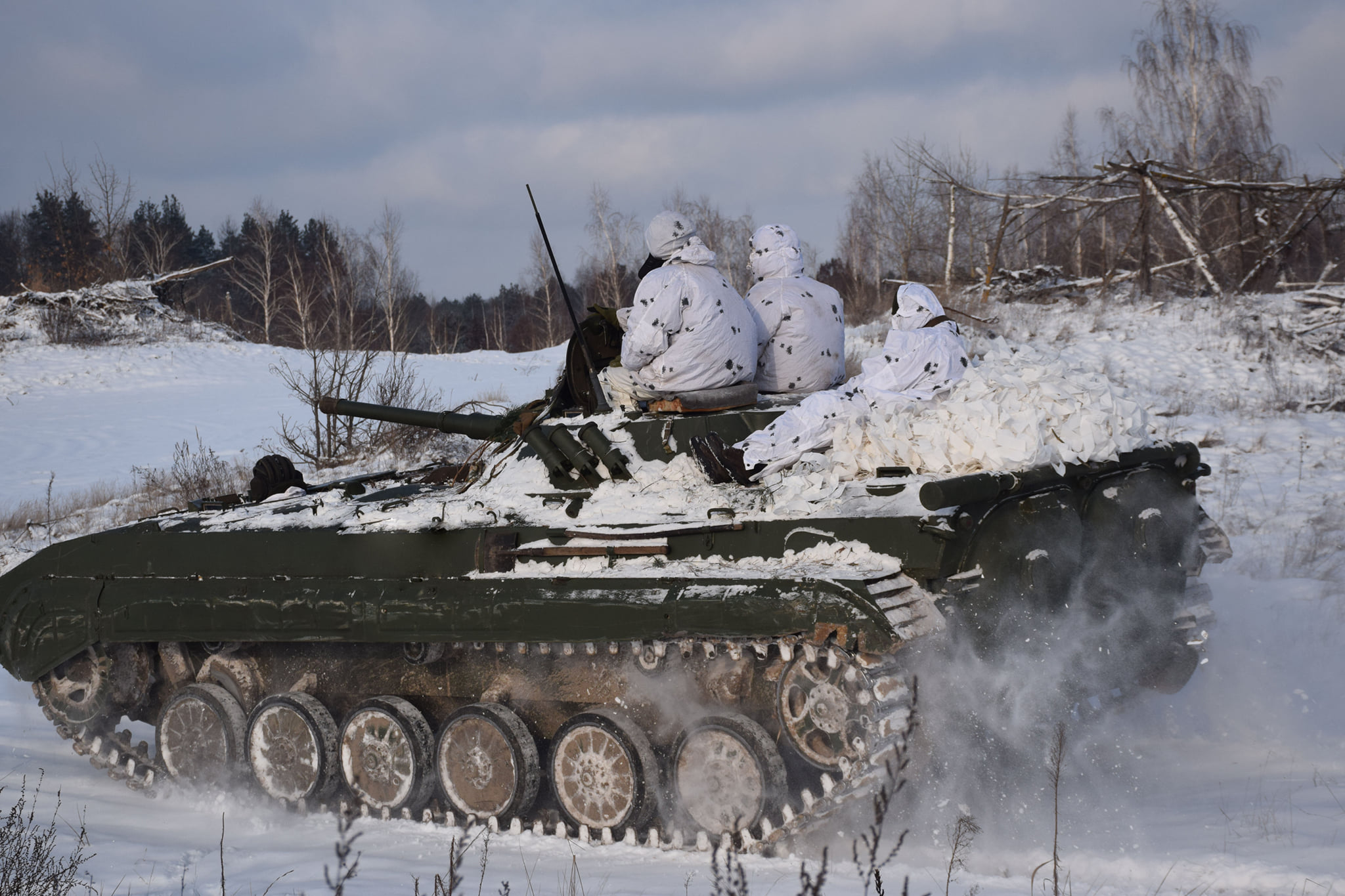 There Is No Bad Weather for Combat Vehicles