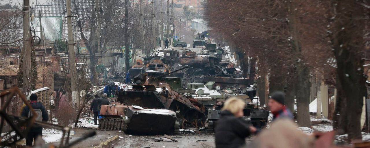 Уже 7 день продолжается путинская война против Украины (18&plus;)
