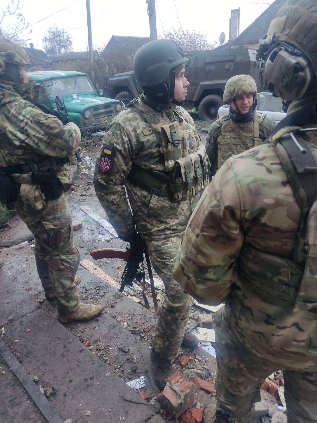 Chief of Defence Intelligence of Ukraine Visits Forward Positions of Ukrainian Defence Forces in Bakhmut