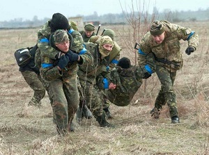 Представники розвідувальних військових частин та підрозділів ЗС України взяли участь у медичному тренінгу